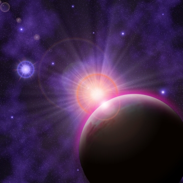 Red Star Planet Rise
