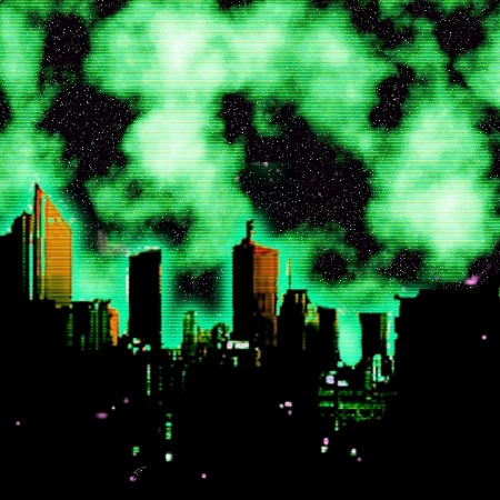 ruined city
